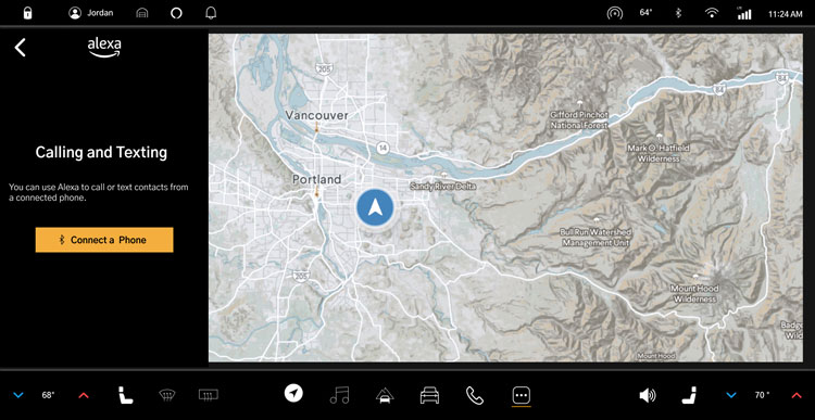 Polestar Settings Sounds Screen
