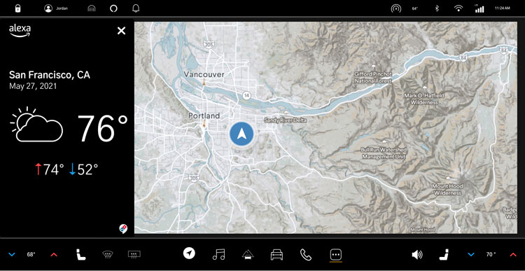 Alexa Setup flow for Rivian