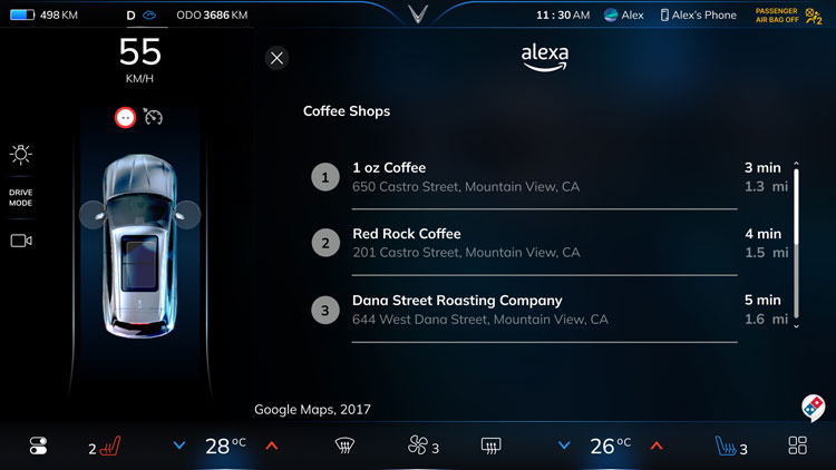 Vinfast Local Search List