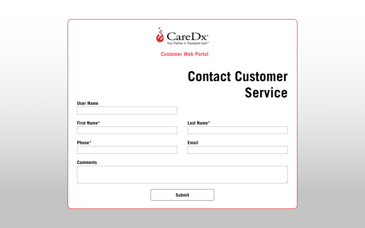 Contact Customer Service Modal