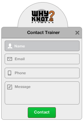 WhyKnot Contact Trainer Dialog
